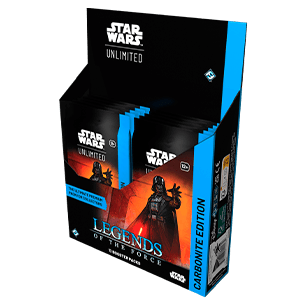 Caja de sobres (ingles) (12) Star Wars Unlimited: Legends of the Force Carbonite Boosters