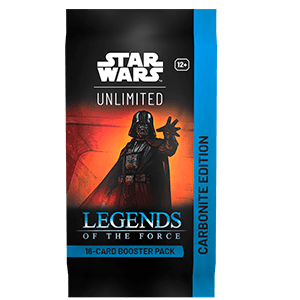 Sobre de cartas (ingles) Star Wars Unlimited: Legends of the Force Carbonite Boosters