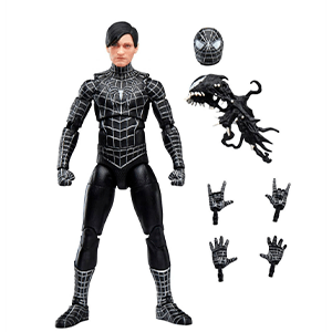 Figura Marvel Legends series Spider-man 3 Symbiote de 15 cm