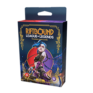 Mazo de cartas Riftbound: League of Legends TCG Origins Jinx Champion Deck (ingles)