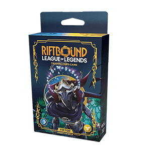 Mazo de cartas Riftbound: League of Legends TCG Origins Viktor Champion Deck (inglés)