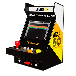 Consola Retro Arcade Nano Player Pro de  4,8" Atari (75 juegos incluidos)
