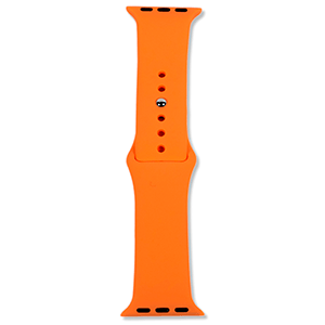 Correa Apple Watch Silicona 38-40 mm Naranja Papaya (REACONDICIONADO) para Electronica en GAME.es