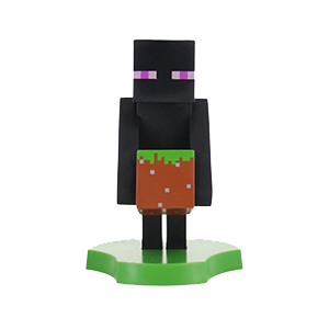 Minecraft: Soporte Enderman para Teléfono y Auriculares 12cm