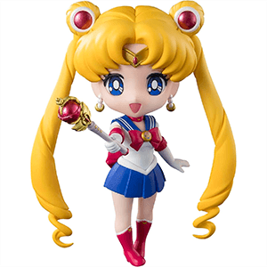 Figura Sailor Moon Crystal Star Compact Edition Pretty Guardian de 9 cm