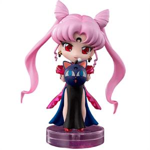 Figura Sailor Moon Black Lady Pretty Guardian de 9 cm