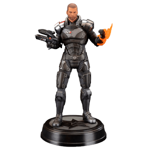 Figura Mass Effect Commander John Shepard de 23 cm