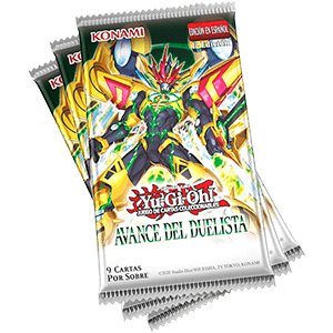 Pack De Cartas Yu-Gi-Oh! JCC Avance del Duelista- pack 3 sobres