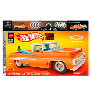 Set de construccion Hot Wheels 62 Chevy Pickup