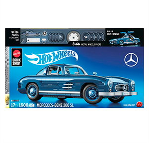 Set de construccion Hot Wheels Mercedes 300SL