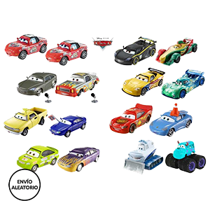 Pack de 2 vehiculos metalicos Disney Pixar Cars (Surtido)