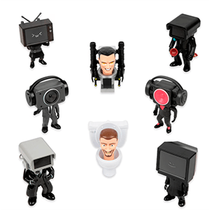 Skibidi Toilet Mini Mystery Figures