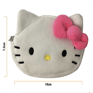 Hello Kitty - Monedero De Peluche