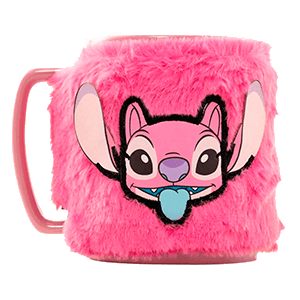 Lilo & Stitch - Taza Cerámica Peluda Angel