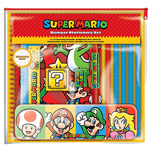 Super Mario - Set De Papelería Premium