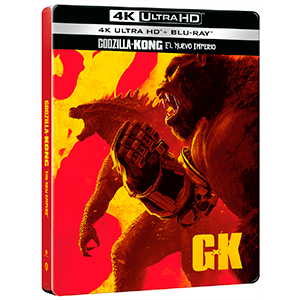 Godzilla y Kong: EL Nuevo Imperio 4K + BD Edición Steelbook