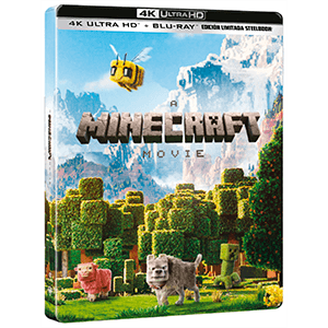 Una Película de Minecraft 4K + BD Edición Steelbook Día