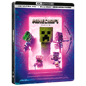 Una Película de Minecraft 4K + BD Edición Steelbook Portal
