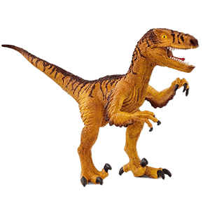 Figura Dinosaurio Velocirráptor de 18 cm