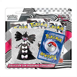 Caja de cartas Pokemon Tech Sticker Collection (R) Llama Blanca (Castellano)