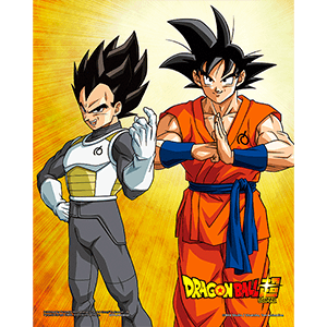 Póster 3D Dragon Ball SuperGoku & Vegeta
