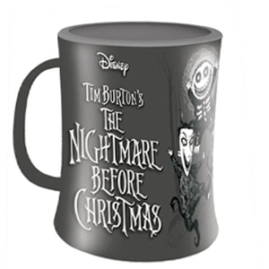 Taza Pesadilla Antes De Navidad Con Relieve 320 Ml