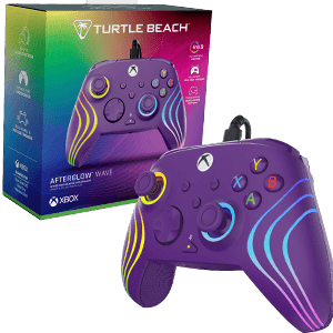 Mando con Cable Turtle Beach Afterglow Wave Licenciado Xbox - Morado
