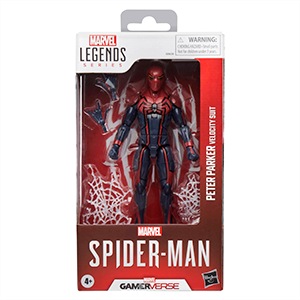 Peter Parker Velocity Suit Spiderman Gamerverse Marvel Legends Series