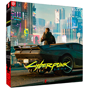 Puzle Cyberpunk 2077: Mercenary on the Rise 1000 pzs