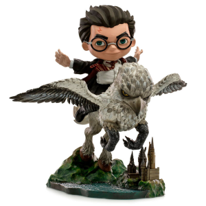 Figura MiniCo Illusion Harry y Buckbeak Harry Potter 16cm