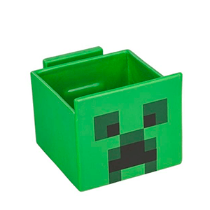 Bowl de aperitivos con soporte para movil Minecraft Creeper para Merchandising en GAME.es