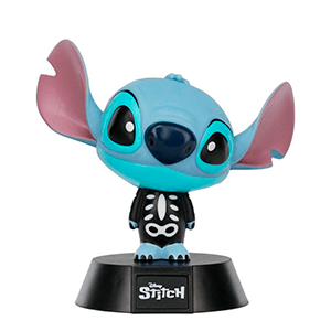 Lampara Disney Stitch Skeleton Icon Light de 10 cm