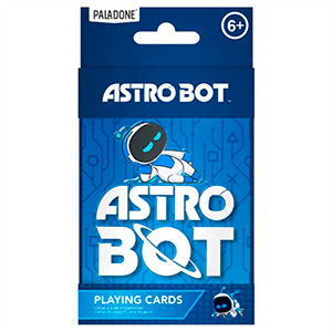 Baraja de cartas Astrobot en caja metalica