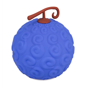Lampara de silicona recargable One Piece GumGum Fruit SquishyGlo de 15 cm