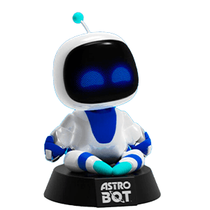 Figura con iluminacion Astro Bot Icon Light de 10 cm
