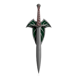 Replica Espada retroiluminada Lampara El Senor de los anillos Daga Dardo para Merchandising en GAME.es