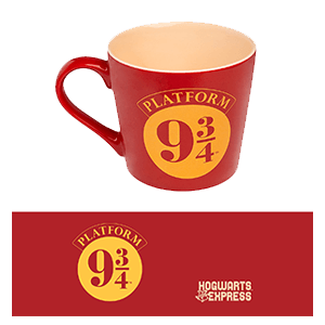 Taza Premium Harry Potter Plataforma 9 3/4 de 444 ml