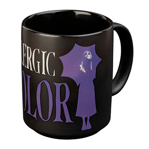 Taza Wednesday I´m Allergic to Color de 350 ml