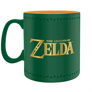 Taza The Legend Of Zelda Hyrule Insignia de 460 ml