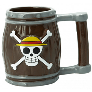 Taza 3D One Piece Barril de 350 ml