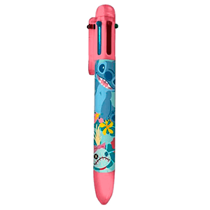 Boligrafo de 6 colores Stitch