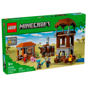 LEGO Minecraft El Puesto de Avanzada de los Saqueadores y el Devastador 21278 (REACONDICIONADO) para Merchandising en GAME.es