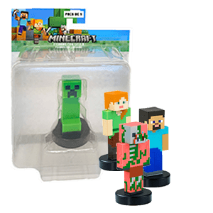 Figura Minecraft de 5 cm (surtido) MERC (REACONDICIONADO) para Merchandising en GAME.es