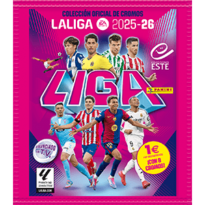 Sobre de cromos La Liga 2025-2026
