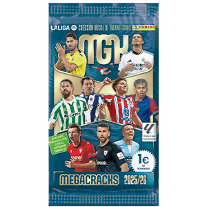 Sobre de cromos Megacracks La Liga 2025-2026