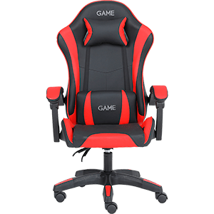 GAME GT Zero Negro-Rojo - Silla Gaming