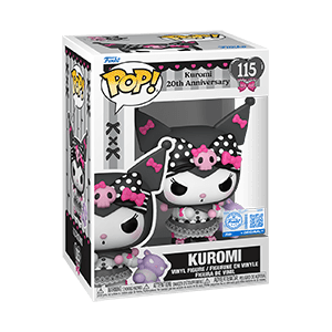 Figura POP Sanrio: Kuromi with Baku (20th Anniversary)
