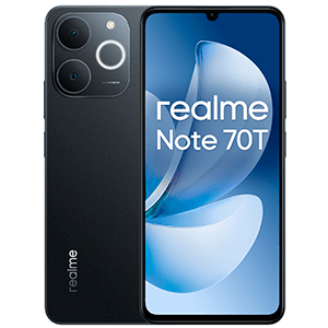 Realme Note 70T 4/256GB Negro para Android en GAME.es