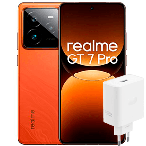 Realme GT 7 Pro 12/512 Mars Orange + Adaptador 120W para Android en GAME.es