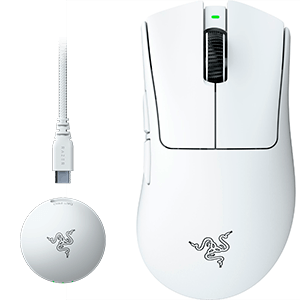 Razer DeathAdder V4 Pro Blanco - Raton Gaming